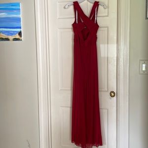 David’s Bridal Criss Cross dress